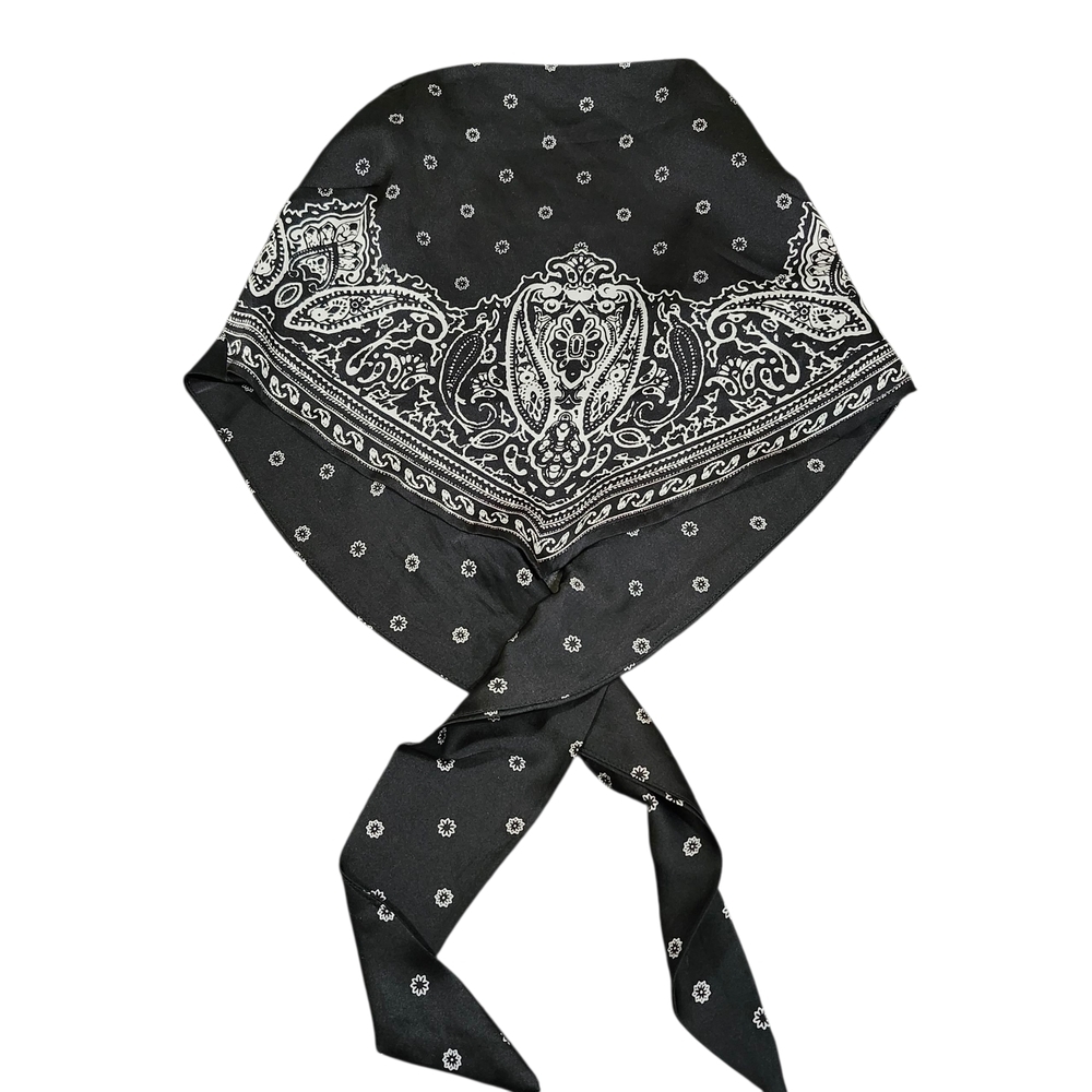 Black Paisley Garage Top